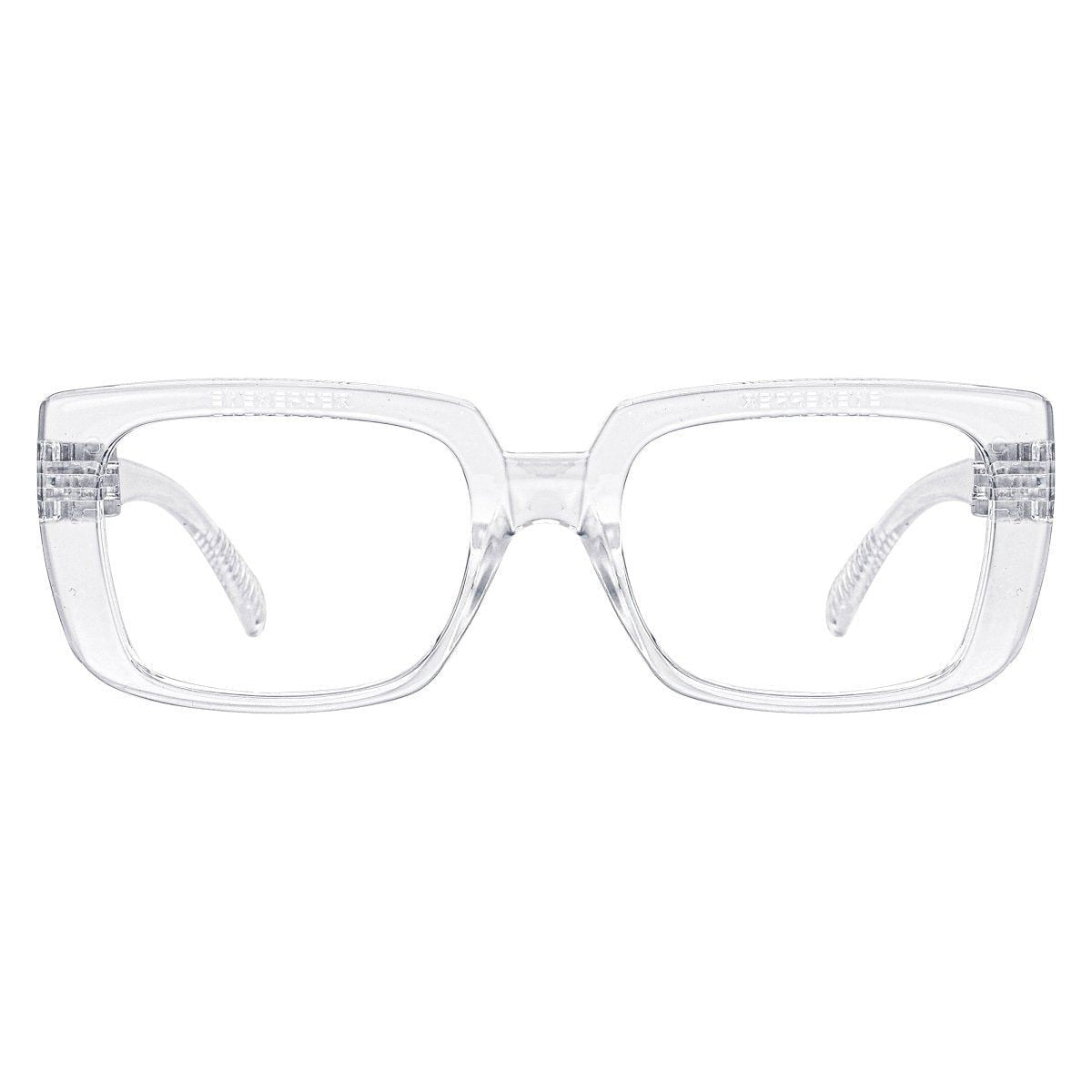 30% Blue Light Blocking Glasses Metalless Screwless Eyeglasses NR9107-B15 Eyeglasses Pasteur Pharmacy Clear without magnification