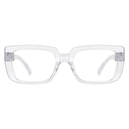 30% Blue Light Blocking Glasses Metalless Screwless Eyeglasses NR9107-B15 Eyeglasses Pasteur Pharmacy Clear without magnification