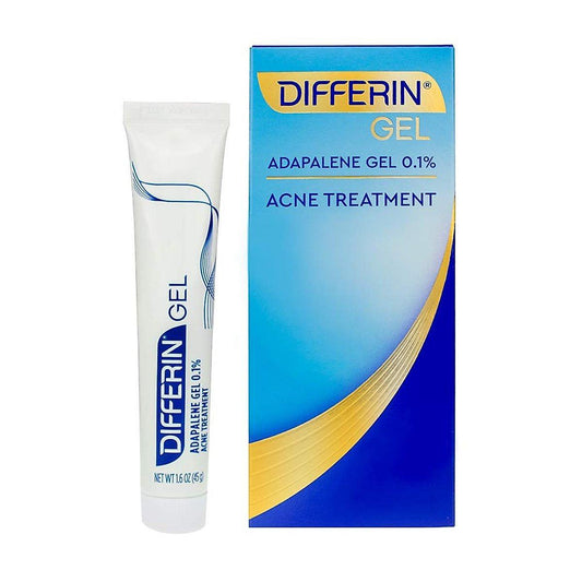 Differin Adapalene Prescription Strength Retinoid Gel 0.1 Acne Treatment , 45 Gram Bath & Body Pasteur Pharmacy