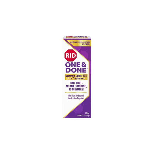 RID One & Done Lice Treatment First Aid Pasteur Pharmacy