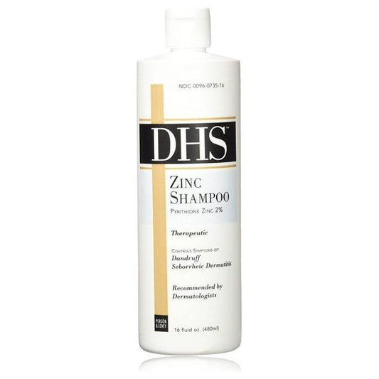 DHS Zinc Shampoo Pyrithione Zinc 2% 16 fl oz Shampoo Pasteur Pharmacy