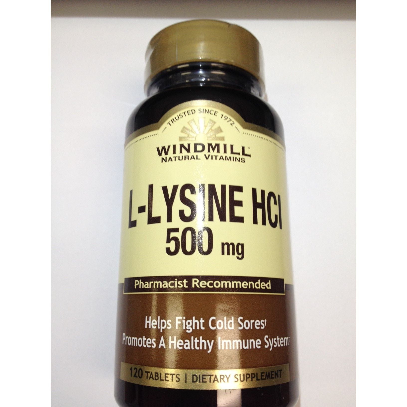 Windmill L-Lysine HCl 500 Mg Tablets 120ct Vitamins & Supplements Pasteur Pharmacy