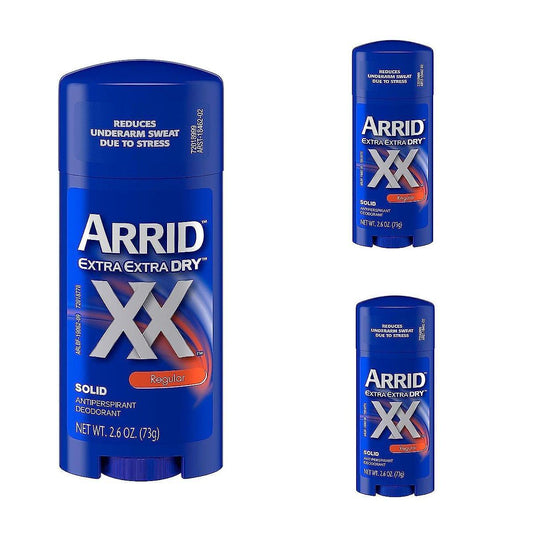 Arrid XX Extra Extra Dry Antiperspirant Deodorant Solid - Regular, 2.6 oz Stick Deodorant & Anti-Perspirant Pasteur Pharmacy