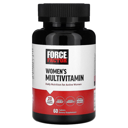 Force Factor Women's Multivitamin, 60 Tablets Vitamins & Supplements Pasteur Pharmacy