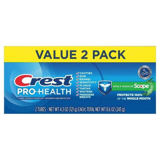 Crest Pro-Health Toothpaste Scope Toothpaste Pasteur Pharmacy