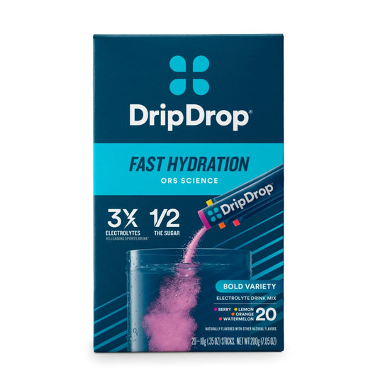 DripDrop® Fast Hydration – Bold Variety Pack (Electrolyte Powder) Beverages Pasteur Pharmacy