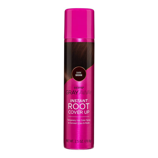 Everpro Gray Away Instant Root Cover Up Spray Dark Brown 2.5Oz Hair Color Pasteur Pharmacy