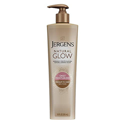 Jergens Natural Glow Daily Moisturizer Medium To Tan Skin Tones Lotion & Moisturizer Pasteur Pharmacy