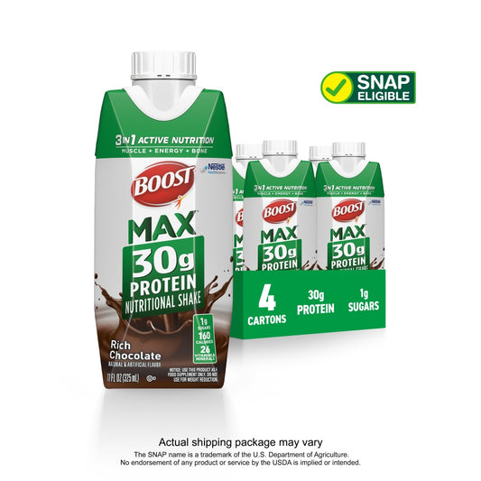 Boost® Max™ Protein Shake – Rich Chocolate Nutrition Drinks & Shakes Pasteur Pharmacy