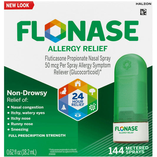 Flonase 24 Hour Allergy Relief Nasal Spray 144 Sprays Health & Beauty Pasteur Pharmacy