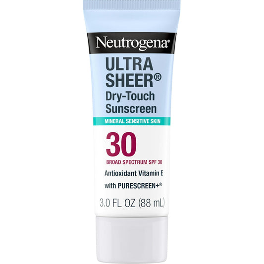 Neutrogena Mineral UltraSheer Dry-Touch SPF 30 Sunscreen Lotion Sunscreen Pasteur Pharmacy