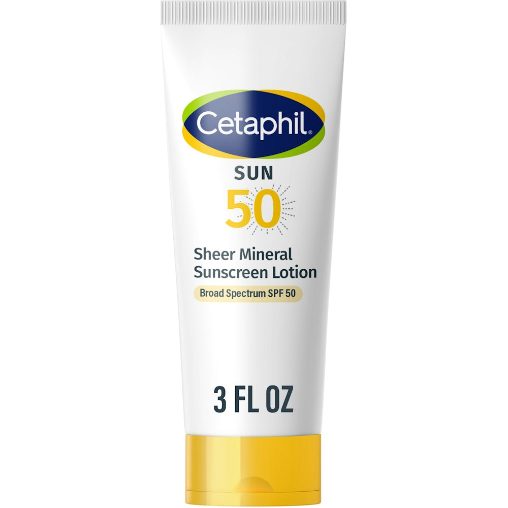 Cetaphil Sun Broad Spectrum Spf 50 Sheer Mineral Sunscreen 3 Fl Oz Sunscreen Pasteur Pharmacy