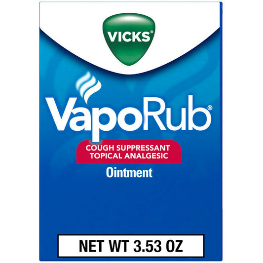 Vicks VapoRub Ointment 3.53 Oz Health & Beauty Pasteur Pharmacy