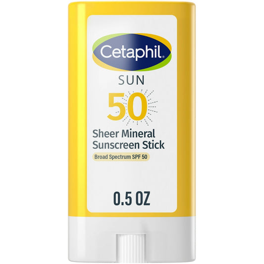 Cetaphil Sheer Mineral Stick Sunscreen, SPF 50, 5 Oz Sunscreen Pasteur Pharmacy