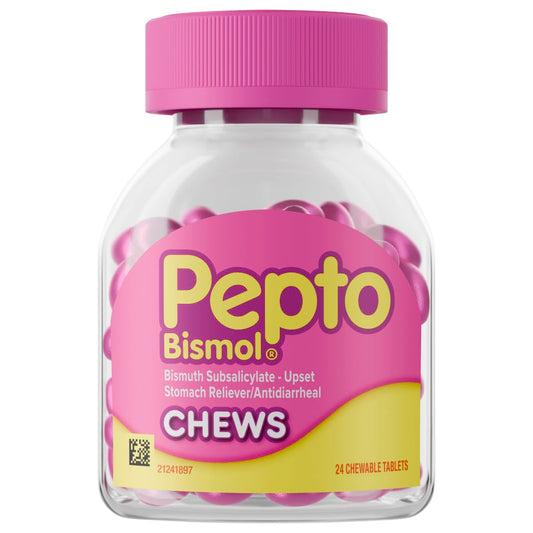 Pepto Bismol Mint Chewable Tablets 24Ct Health & Beauty Pasteur Pharmacy