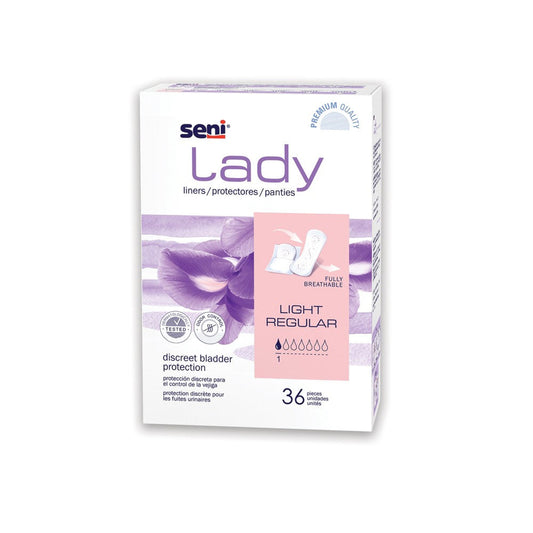 Seni Lady Liners Light Regular Incontinence Aids Pasteur Pharmacy