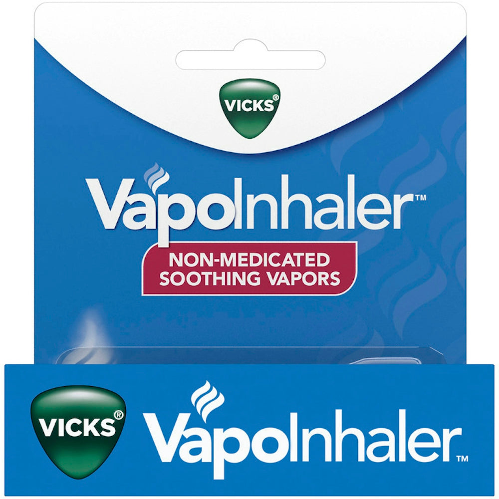 Vicks VapoInhaler, Portable Nasal Inhaler, Refreshing Menthol Vapors, 1 Count Respiratory Care Pasteur Pharmacy
