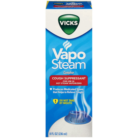 Vicks Vapo Steam Cough Suppressant - 8 Fl Oz Health & Beauty Pasteur Pharmacy