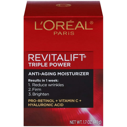 Loreal L'Oreal Paris RevitaLift Triple Power Day Anti-Aging Cream, 1.7 Oz Health & Beauty Pasteur Pharmacy