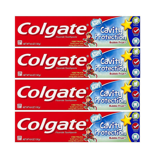 Colgate Kids Toothpaste With Fluoride Anti-Cavity & Cavity Protection Mild Bubble Fruit Flavor Toothpaste Pasteur Pharmacy