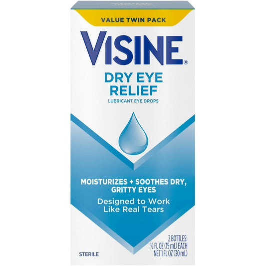Visine Dry Eye Relief 1oz Eye Drops & Lubricants Pasteur Pharmacy