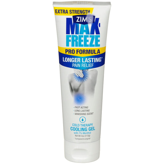 Zim's Max Freeze Extra Strength Pro Formula Pain Relief 4 Oz Medicine & Drugs Pasteur Pharmacy