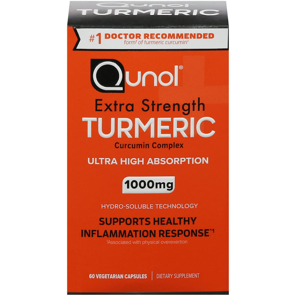 Qunol Extra Strength Turmeric 1000mg Capsules Vitamins & Supplements Pasteur Pharmacy