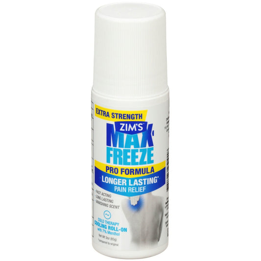 Zim's Pain Relief, Extra Strength, Pro Formula, Cooling Roll On 3 Oz Health & Beauty Pasteur Pharmacy