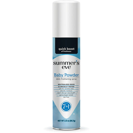 Summer's Eve Feminine Deodorant Spray, Baby Powder, 2 Oz Health & Beauty Pasteur Pharmacy