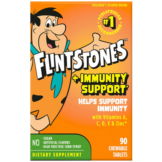 Flintstones Immunity Support, Children's, Chewable Tablets 70 ct Vitamins & Supplements Pasteur Pharmacy