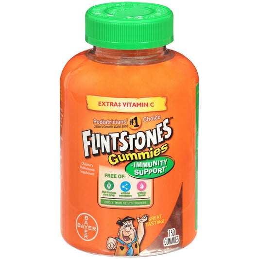 Flintstones Childrens Multivitamins Immunity Support Gummies 150Ct Vitamins & Supplements Pasteur Pharmacy