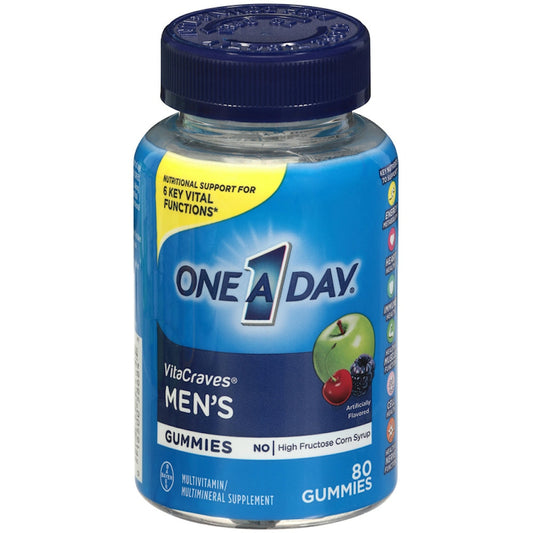 One A Day Gummies Men's Multivitamin/Multimineral Supplement Vitamins & Supplements Pasteur Pharmacy