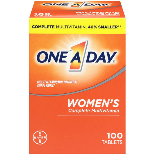 One A Day Complete Multivitamin, Women's, Tablets Vitamins & Supplements Pasteur Pharmacy
