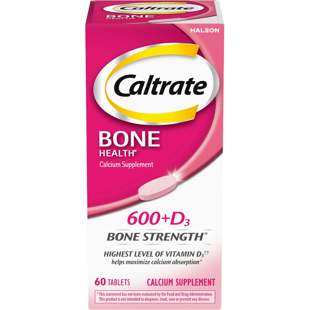 Caltrate 600 Plus D3 Calcium And Vitamin D Supplement Tablets, Bone Health Supplements For Adults Vitamins & Supplements Pasteur Pharmacy