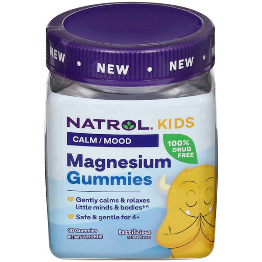 Natrol Kids Magnesium, Calm/Mood, Gummies, Razzilicious Vitamins & Supplements Pasteur Pharmacy