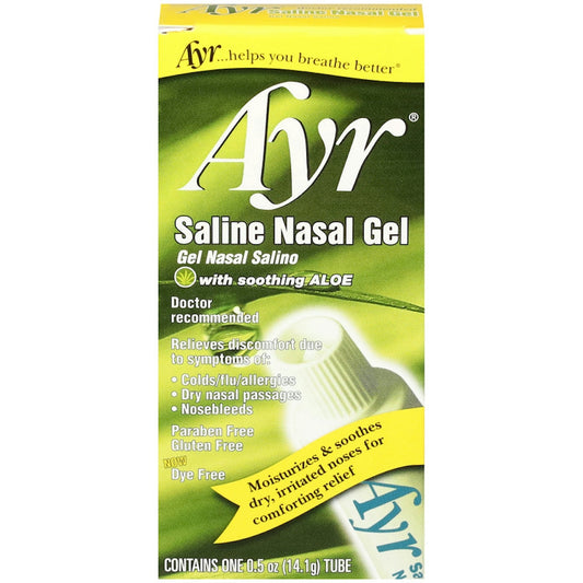Ayr Saline Nasal Gel Tube 1 Ea Health & Beauty Pasteur Pharmacy