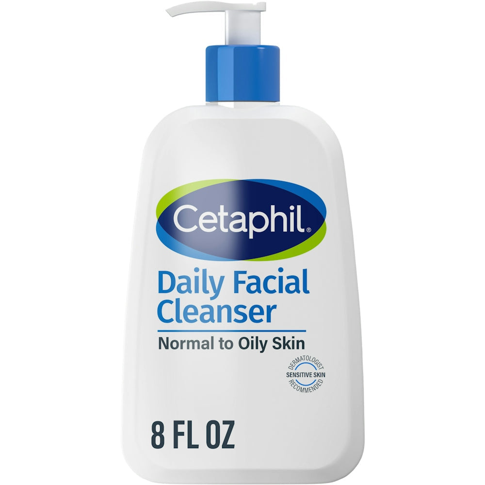 Cetaphil Daily Sensitive Facial Cleanser, 8 Fl Oz Facial Cleansers Pasteur Pharmacy