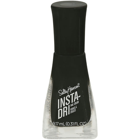 Sally Hansen Insta-Dri Nail Polish, Black To Black, 0.31 Fl Oz Nail Polishes Pasteur Pharmacy