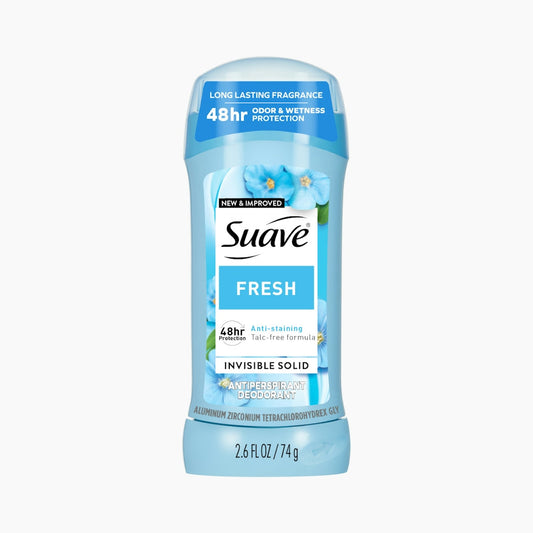 Suave Antiperspirant Deodorant, Invisible Solid, Fresh 2.6 Fl Oz Deodorant Pasteur Pharmacy