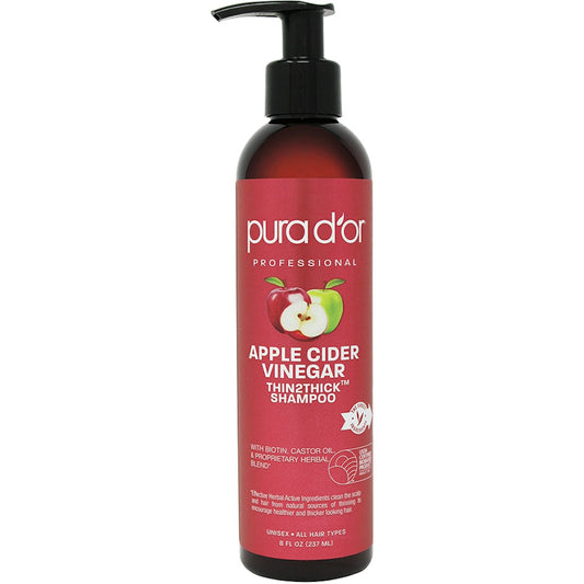 Pura D'or Apple Cider Vinegar Thin2Thick Shampoo Shampoo Pasteur Pharmacy