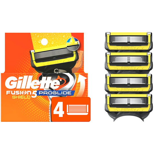 Gillette Fusion5 Pro Glide Shield Razor Blades For Men, 4 ct Razor Blades Pasteur Pharmacy