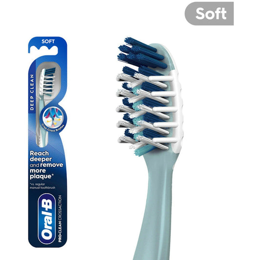 Oral-B Cross Action All In One Manual Toothbrush, Soft Toothbrushes Pasteur Pharmacy
