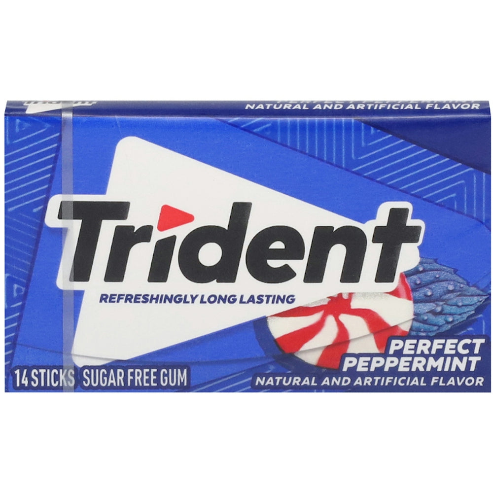 Trident Gum, Sugar Free, Perfect Peppermint Candy & Chocolate Pasteur Pharmacy