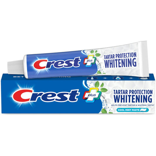 Crest Tartar Protection Whitening Fluoride Anticavity Cool Mint Paste Toothpaste 5.7 Oz Toothpaste Pasteur Pharmacy