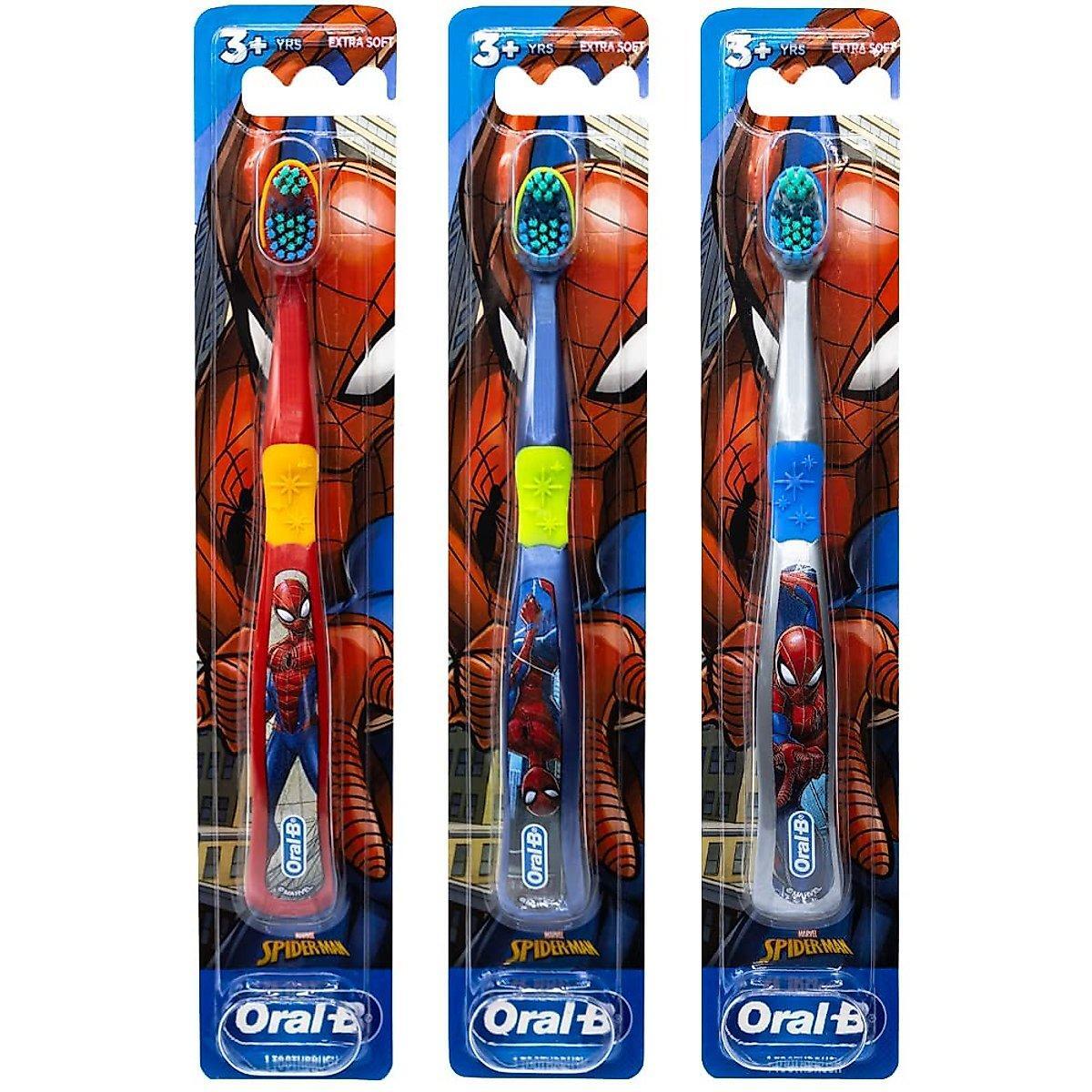 Oral-B Toothbrush, Marvel Spider-Man, Extra Soft Toothbrushes Pasteur Pharmacy