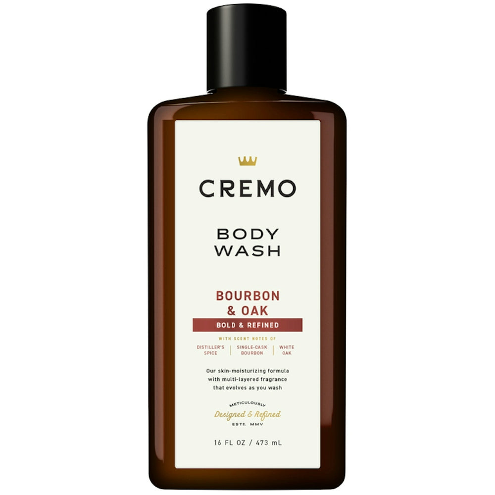 Cremo Body Wash - Bourbon And Oak - 16 Fl Oz Body Wash Pasteur Pharmacy