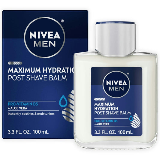 Bálsamo hidratante para después del afeitado Nivea Men Maximum Hydration - 3.3 Fl Oz