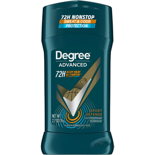 Degree Men Advanced Protection Antiperspirant Deodorant Sport Defense 2.7 Oz Deodorant Pasteur Pharmacy