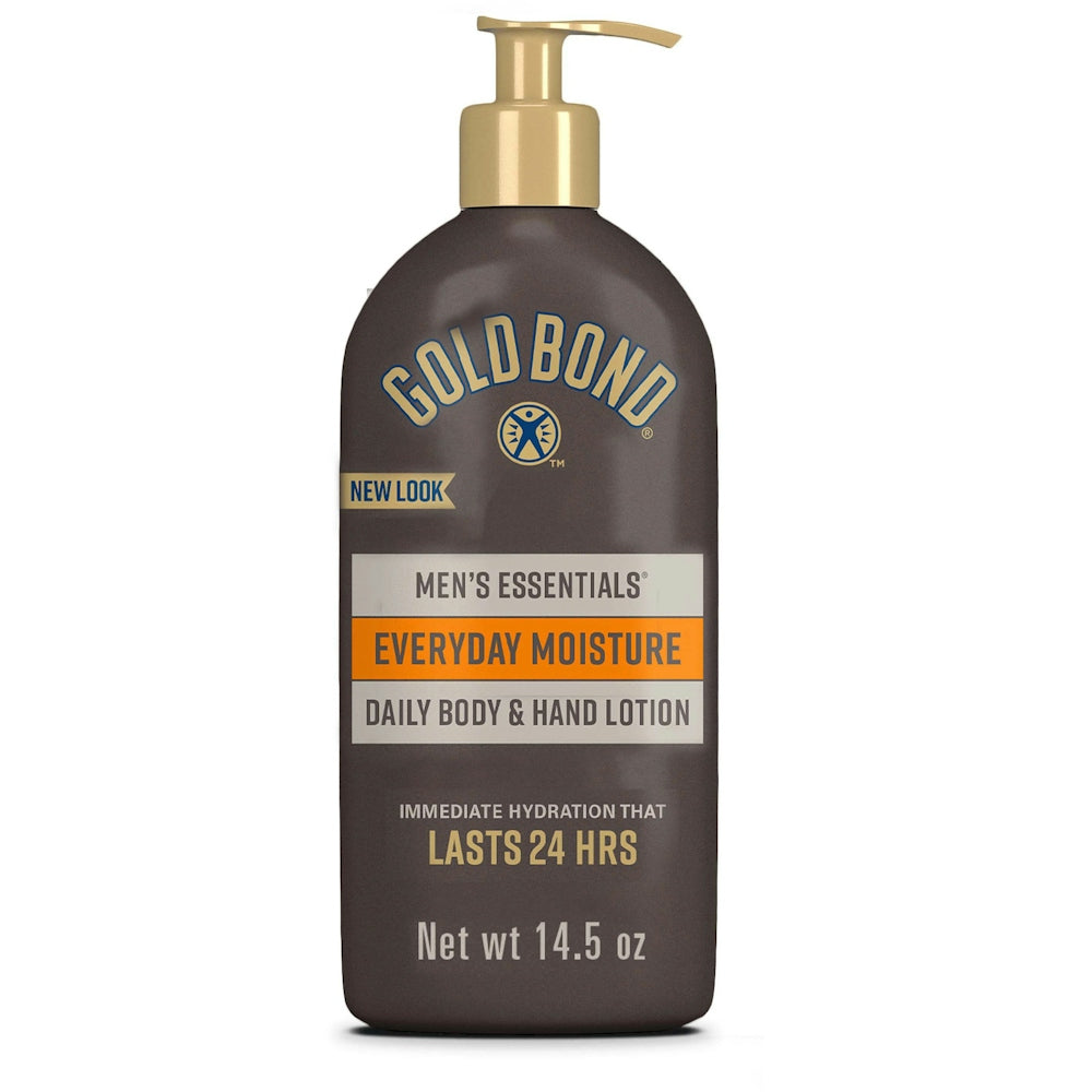 Gold Bond Men's Essentials, Lotion, Body & Hand, Daily, Everyday Moisture, 14.5 Oz Lotion & Moisturizer Pasteur Pharmacy