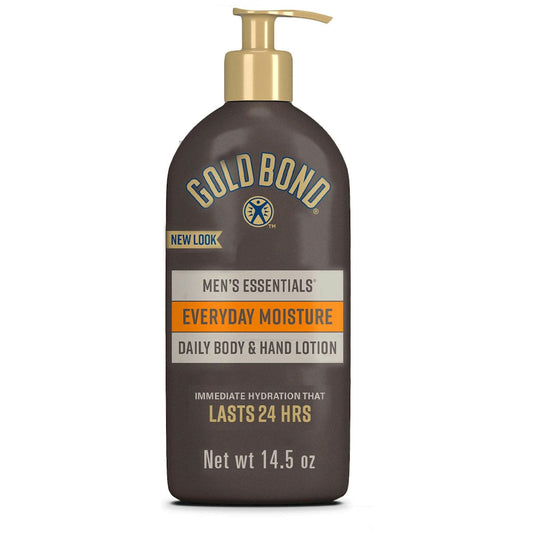Gold Bond Men's Essentials, Lotion, Body & Hand, Daily, Everyday Moisture, 14.5 Oz Lotion & Moisturizer Pasteur Pharmacy